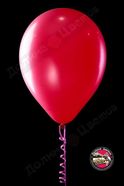 Шар малиновый.