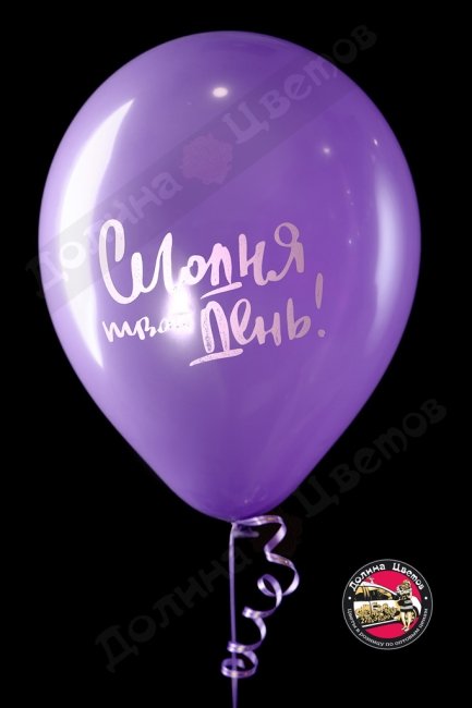 Шар Сегодня твой день! (влюбленные динозавры).