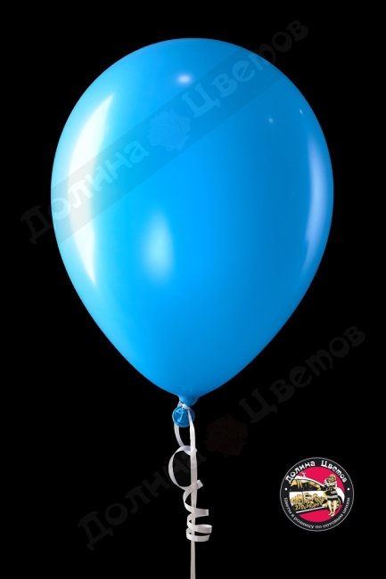 Шар голубой.