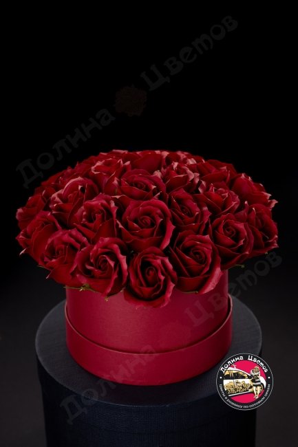Мыльная роза (красные в красной коробке)