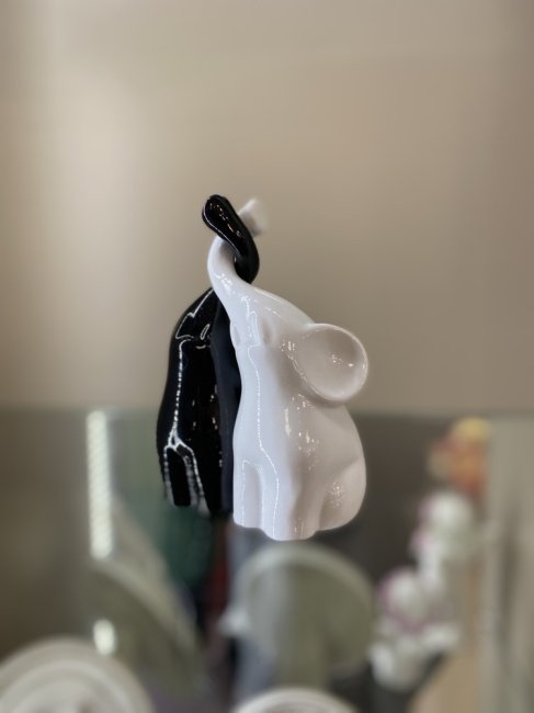 Фигурки и копилки. Фигурка дек.пара слонов