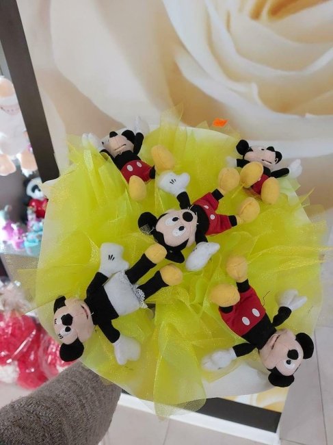 Букет из мягких игрушек